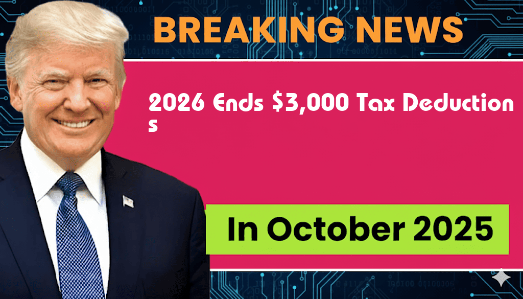 2026 Sees the End of Popular $3,000 Tax Deductions