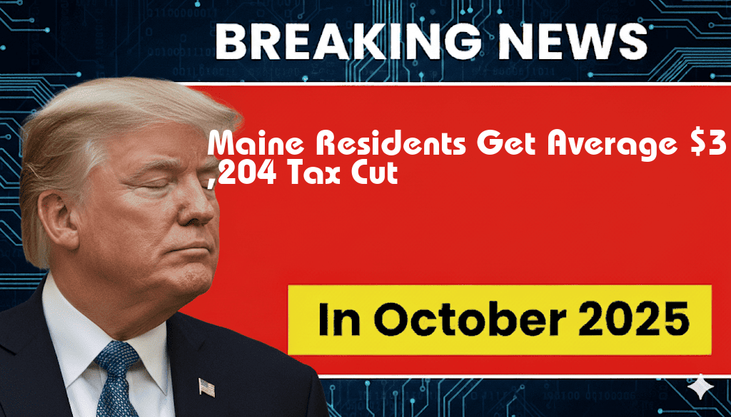 Maine Residents to Benefit from Average Tax Cut of $3,204 Under Trump’s New Plan