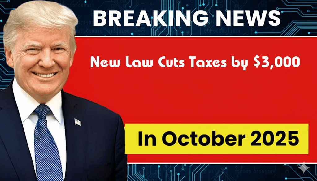 New Law Delivers Over $3,000 in Average Tax Cuts Across All 50 States