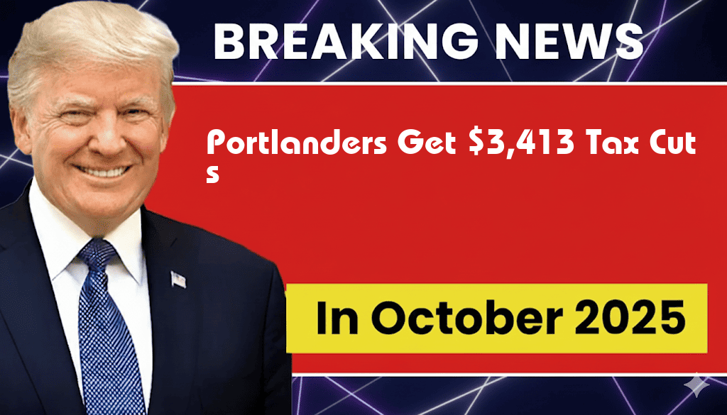 Portlanders to Benefit from $3,413 Tax Cuts Under New Legislation