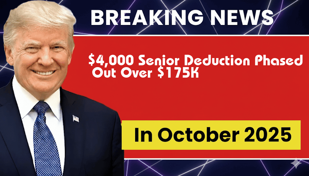Senior Deduction of $4,000 Gradually Eliminated for Incomes Exceeding $175,000